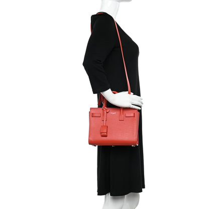 Saint Laurent Grain De Poudre Nano Sac De Jour Orange 2 of 10