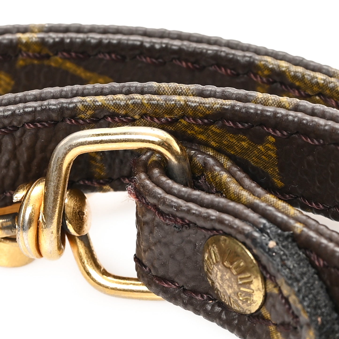 Monogram 12mm Adjustable Shoulder Strap