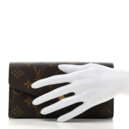 Louis Vuitton Monogram Sarah Wallet NM 2 of 7