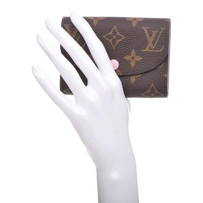 Louis Vuitton Monogram Rosalie Coin Purse Rose Ballerine 2 of 8
