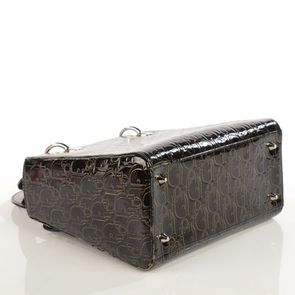 Christian Dior Patent Ultimate Medium Lady Dior 4 of 10