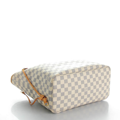Louis Vuitton Damier Azur Neverfull MM 4 of 10