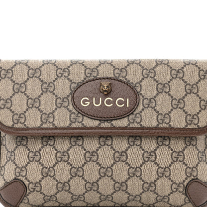 Gucci GG Supreme Monogram Neo Vintage Web Belt Bag Brown 8 of 10