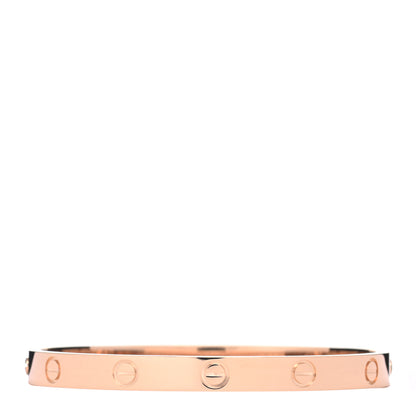 Cartier 18K Pink Gold LOVE Bracelet 18 1 of 5