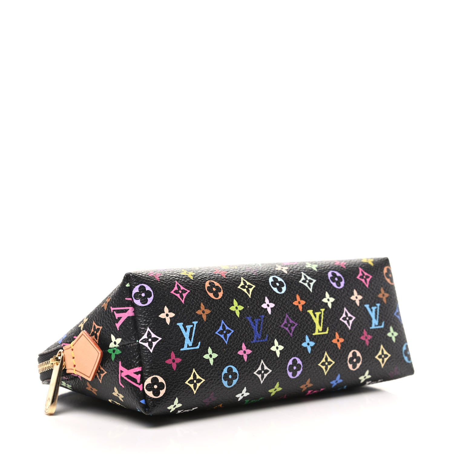 Louis Vuitton Monogram Multicolor Cosmetic Pouch Black Grenade 4 of 8