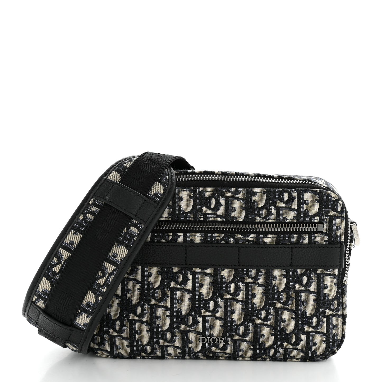 HOMME Oblique Safari Messenger Blue