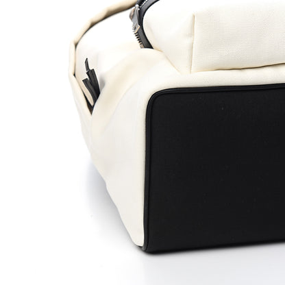 Saint Laurent Nylon Waiting For Sunset City Backpack White 7 of 9