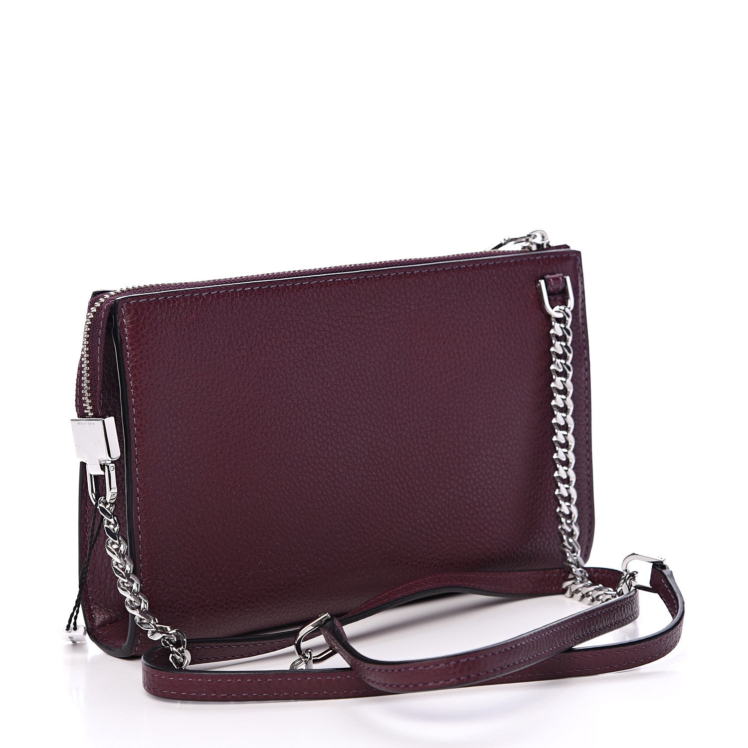 Marc Jacobs Grained Calfskin Small Recruit Crossbody Blackberry 2 of 10
