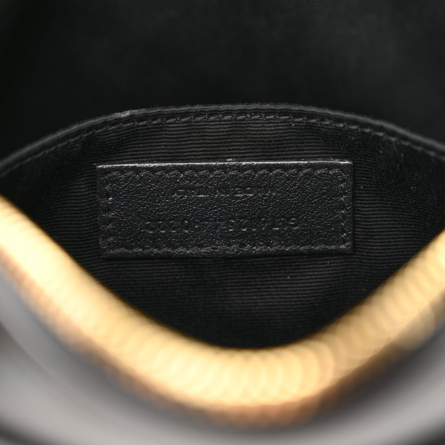 Calfskin Matelasse Monogram Lou Camera Bag Black