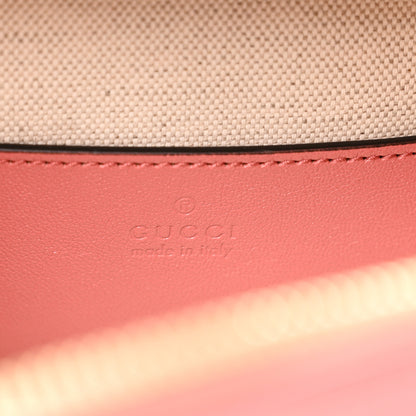 Gucci Sakai Be Green Calfskin Diagonal Stitched Small Blondie Shoulder Bag Pink 6 of 10
