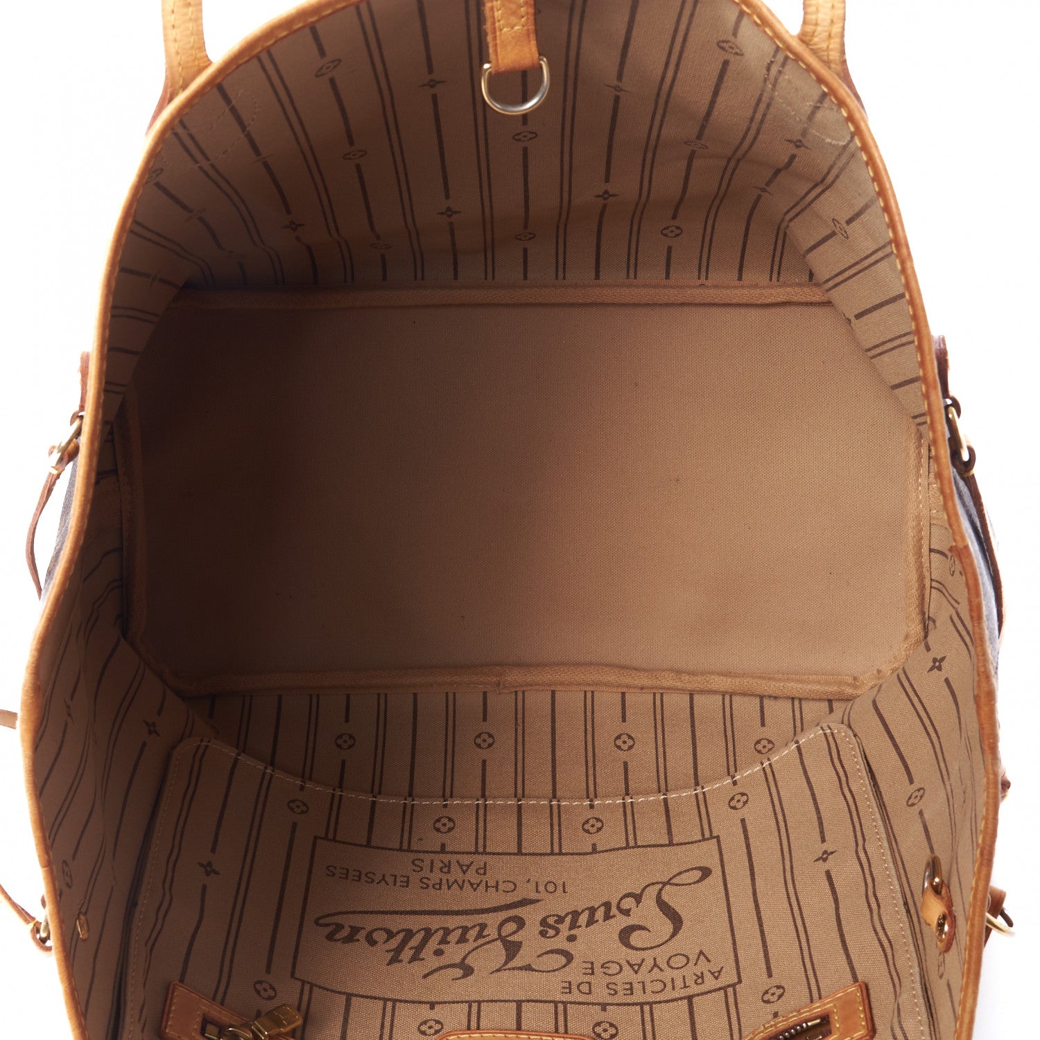 Louis Vuitton Monogram Neverfull MM 7 of 9