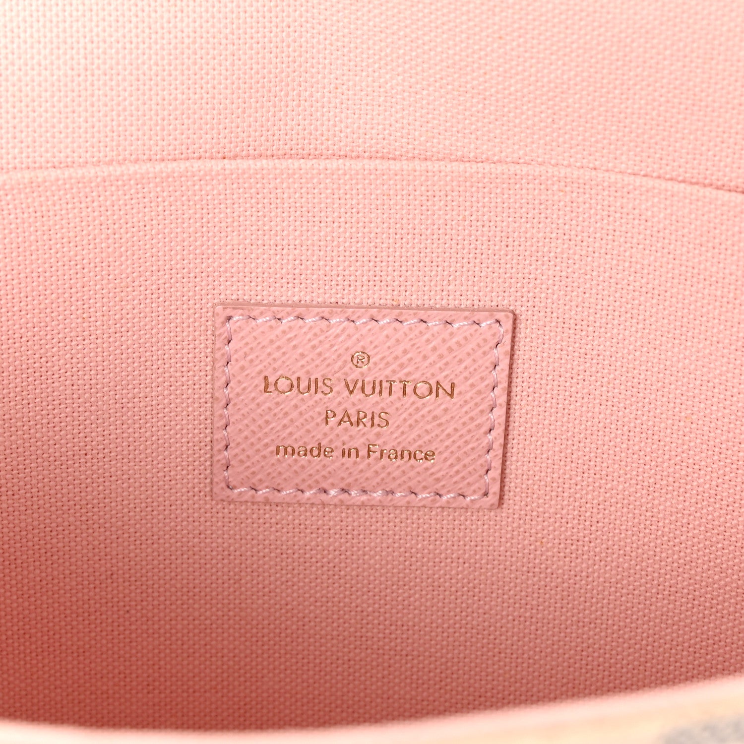 Louis Vuitton Damier Azur Pochette Felicie Chain Wallet Rose Ballerine 7 of 10