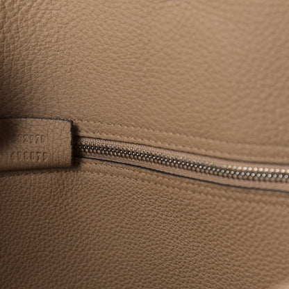 Gucci Soft Calfskin Medium Jackie Top Handle Bag Classic Camel 9 of 14