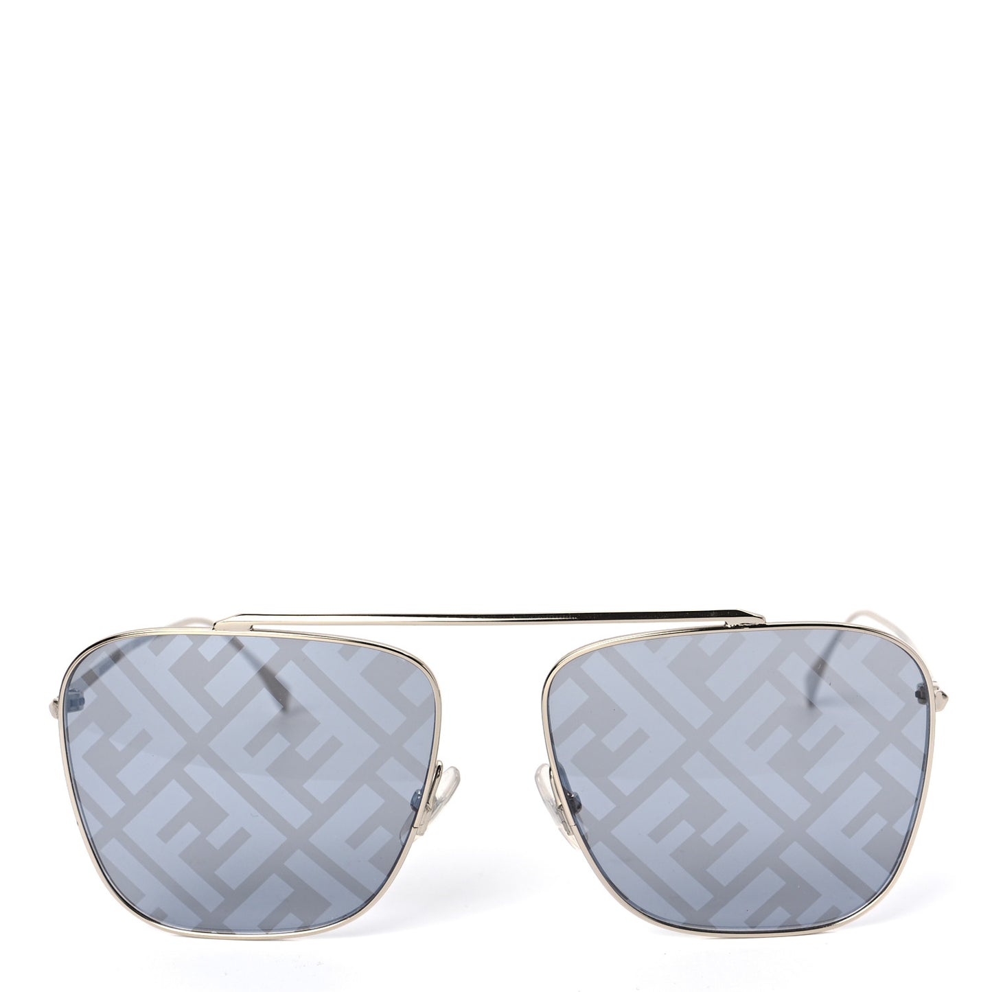Metal Aviator Sunglasses FF0406/S Silver