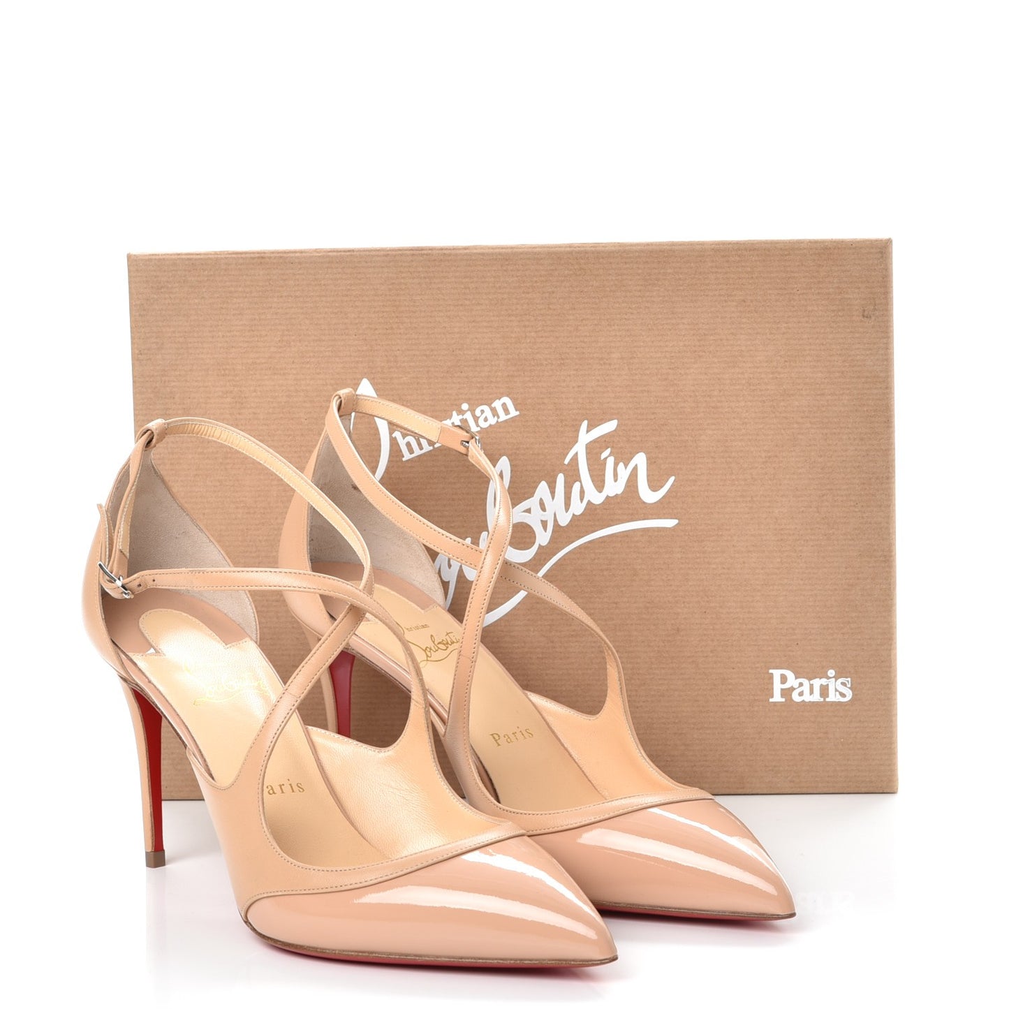 Patent Shiny Nappa Crissos 85 Pumps 39.5 Doudou