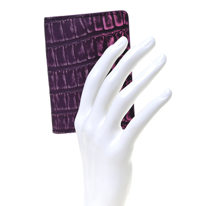 Louis Vuitton Alligator Pocket Organizer Purple 2 of 8
