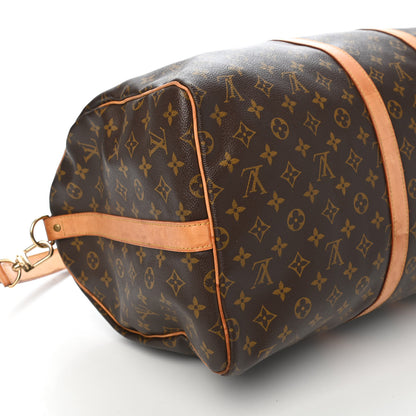 Louis Vuitton Monogram Keepall Bandouliere 55 7 of 8
