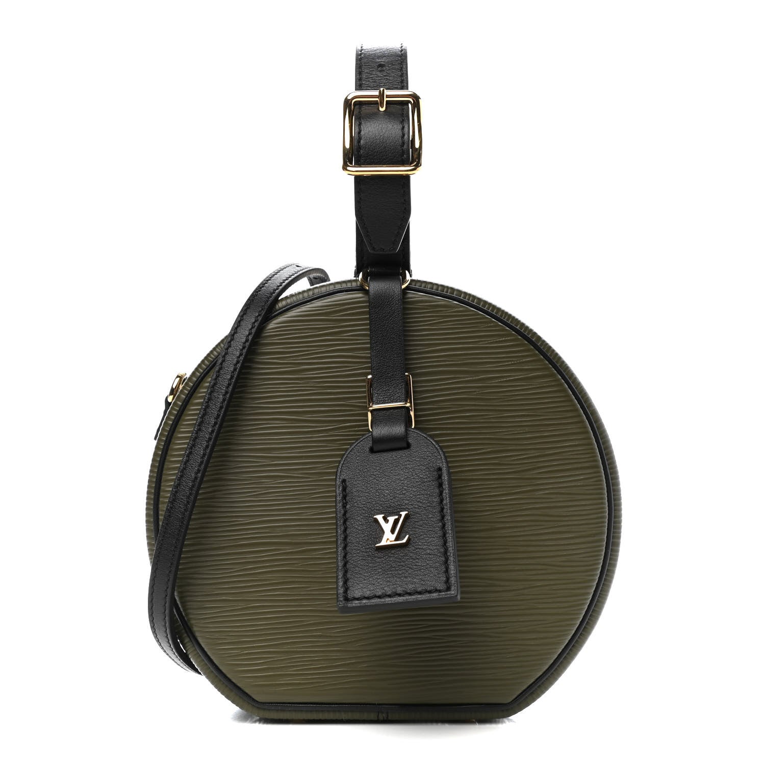 Louis Vuitton Epi Petite Boite Chapeau Kaki White 1 of 4