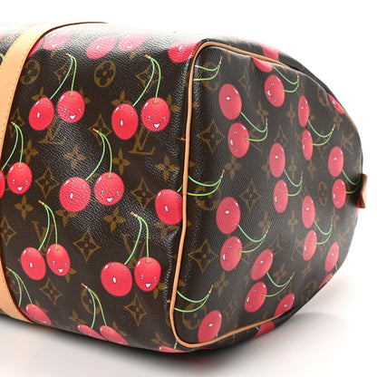 Louis Vuitton Monogram Cerises Keepall 45 9 of 9