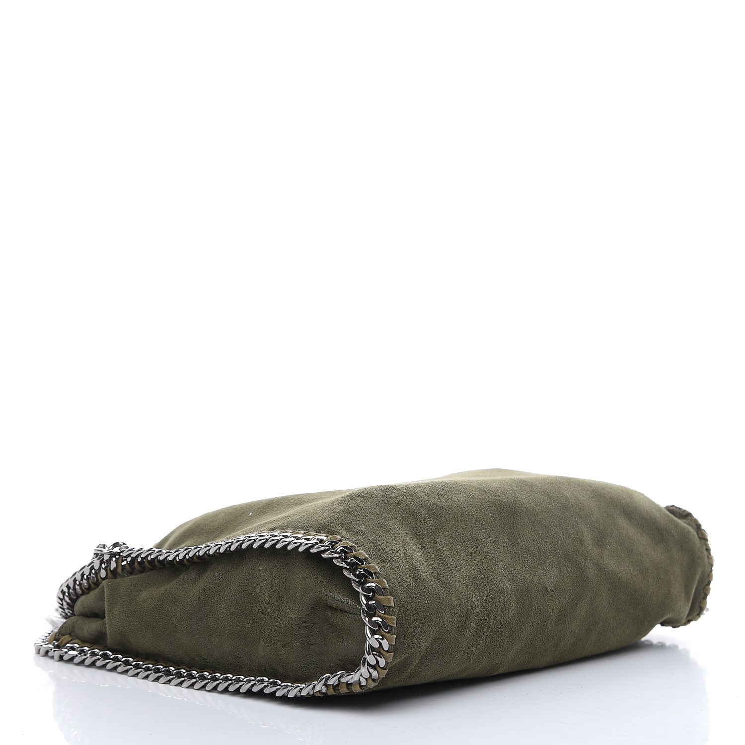 Stella McCartney Shaggy Deer Falabella Fold Over Tote Olive 4 of 9