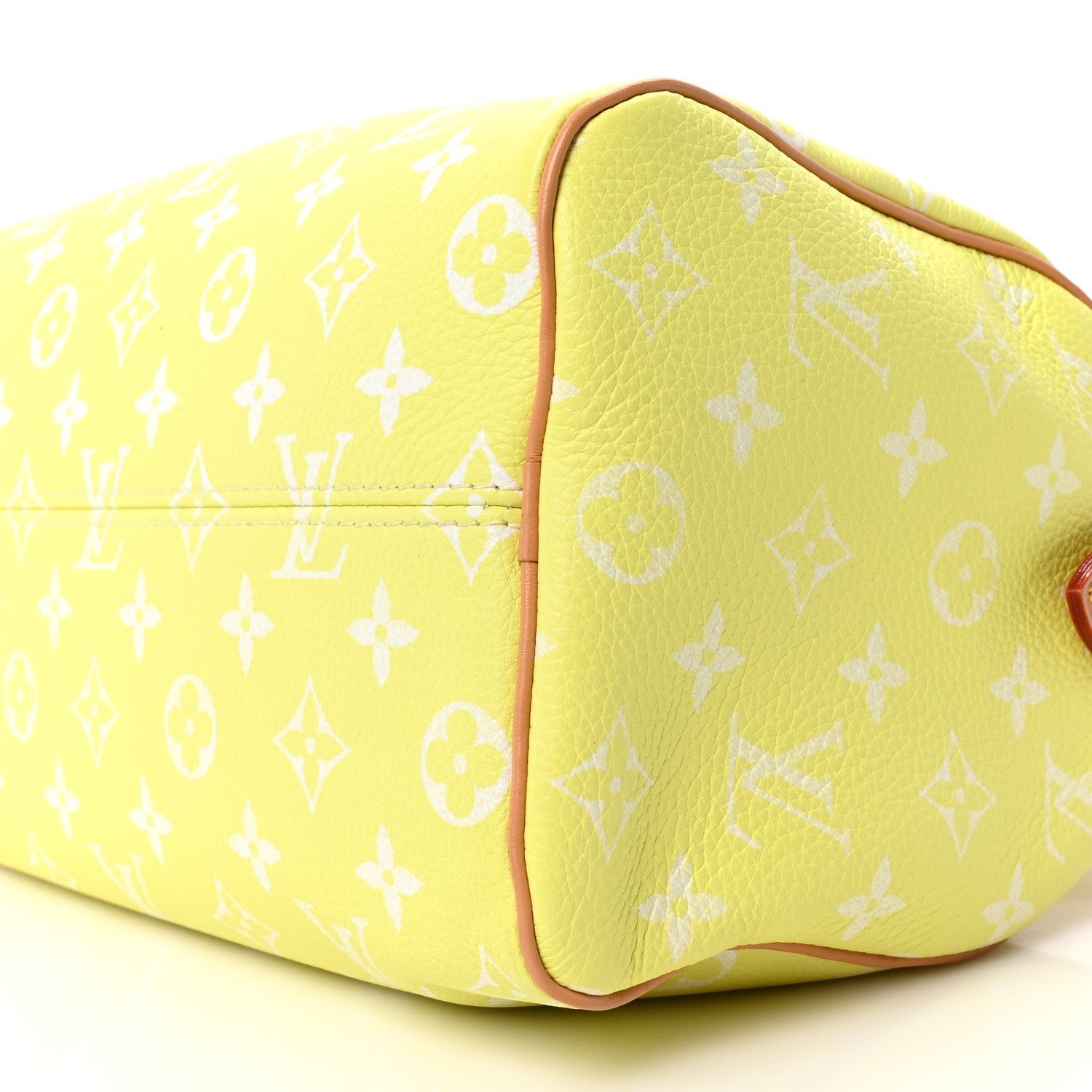 Louis Vuitton Calfskin Monogram Speedy P9 Bandouliere 25 Lemonade Yellow 20 of 21