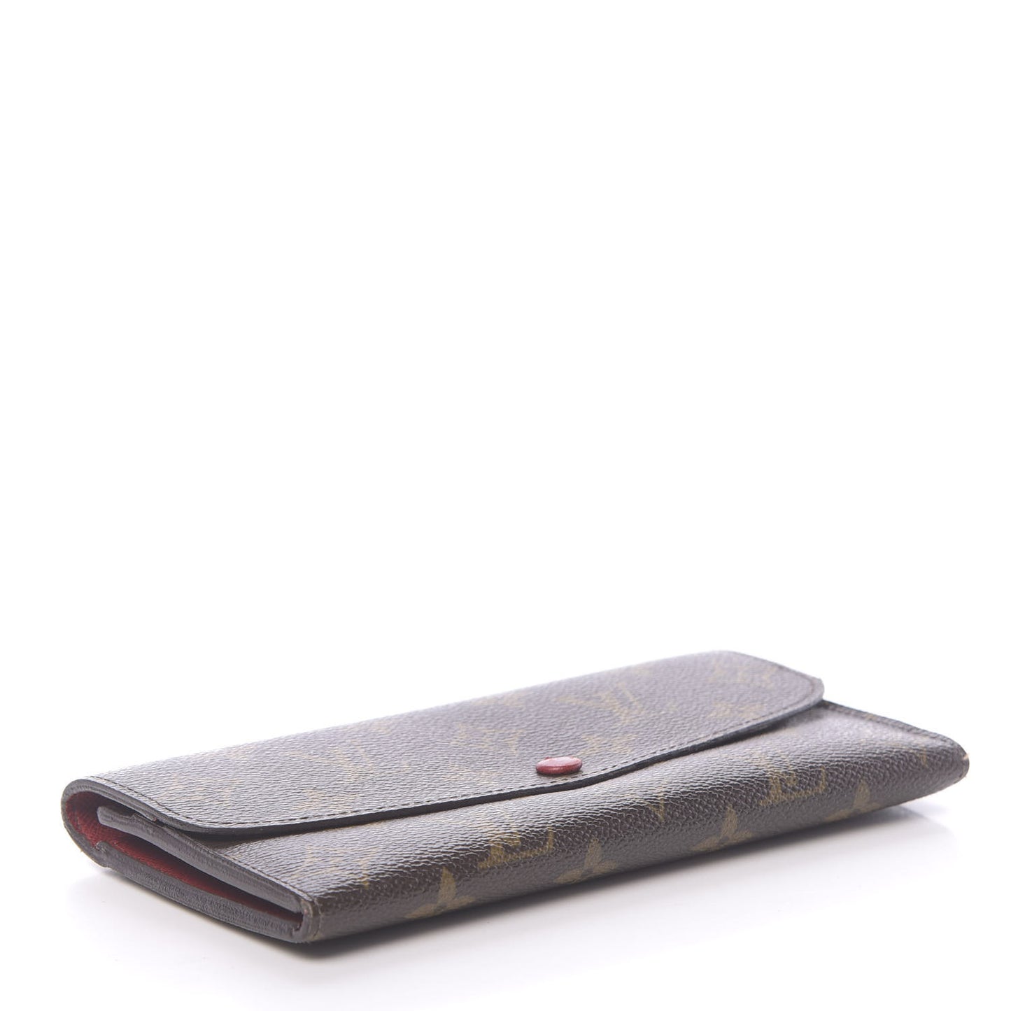 Monogram Emilie Wallet Red