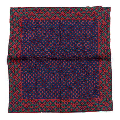 Gucci Silk Planimetric Pocket Square Multicolor 1 of 3