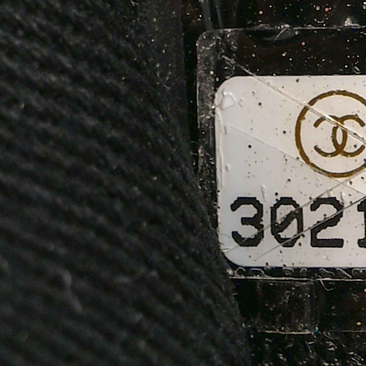 Mixed Fibers Calfskin Medium Deauville Tote Black