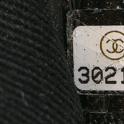 Chanel Mixed Fibers Calfskin Medium Deauville Tote Black 7 of 9