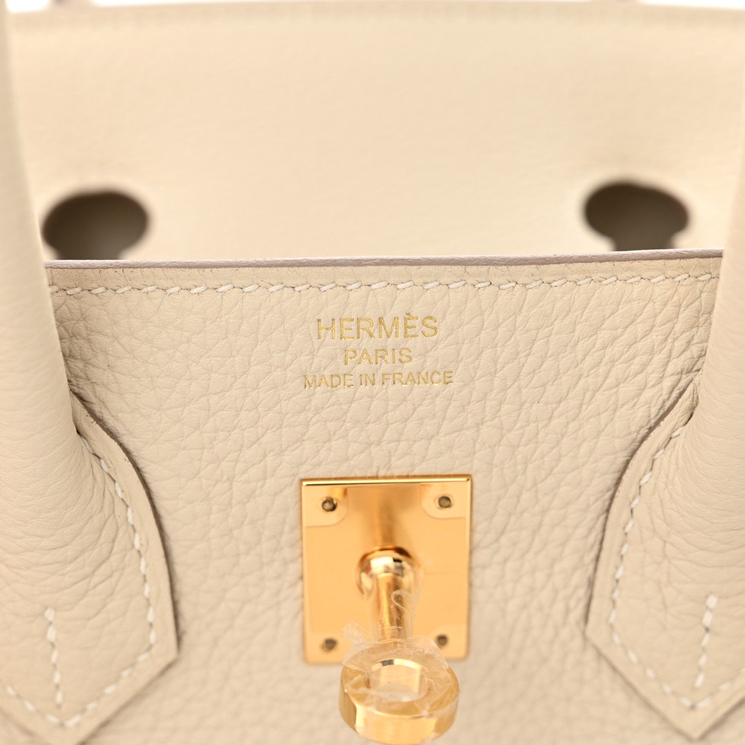 Hermes Togo Birkin 25 Craie 6 of 11
