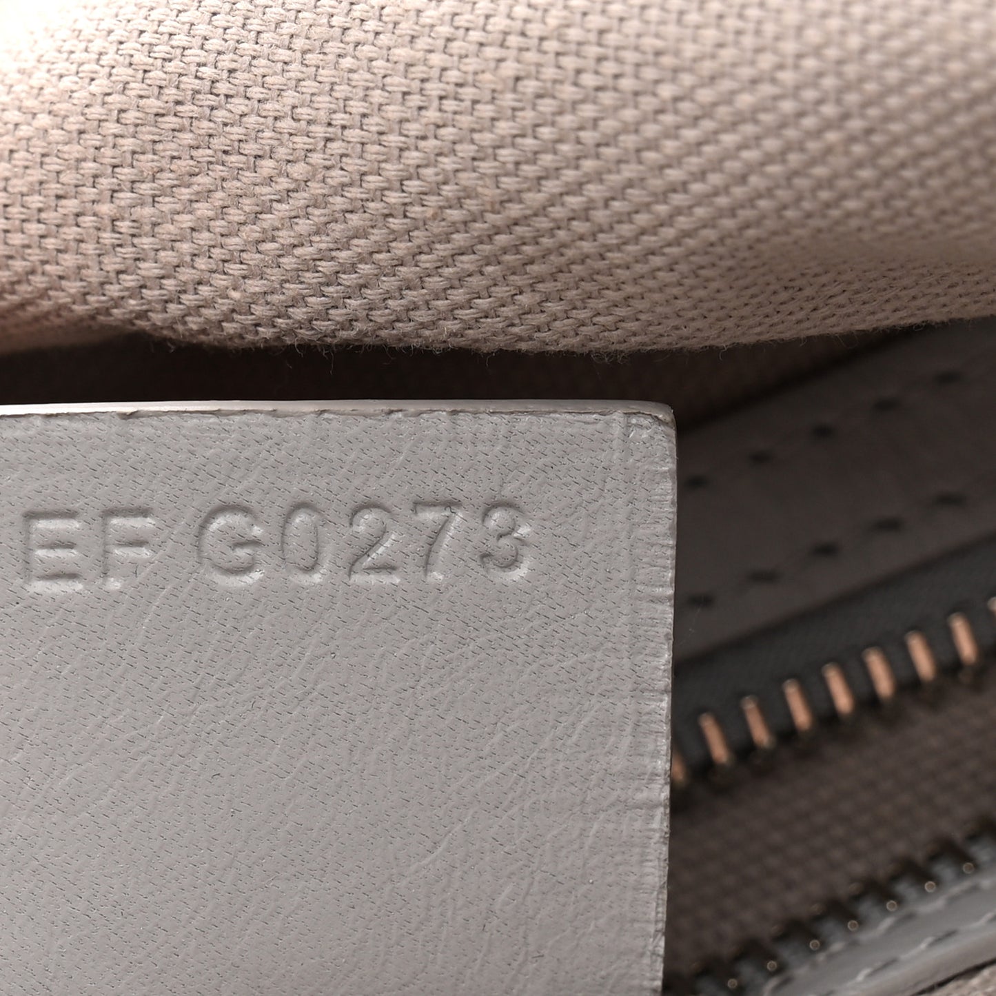 Calfskin Medium Voyou Bag Light Grey