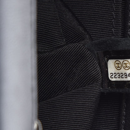 Chanel Iridescent Glazed Calfskin Quilted New Medium Boy Flap Black 7 of 8
