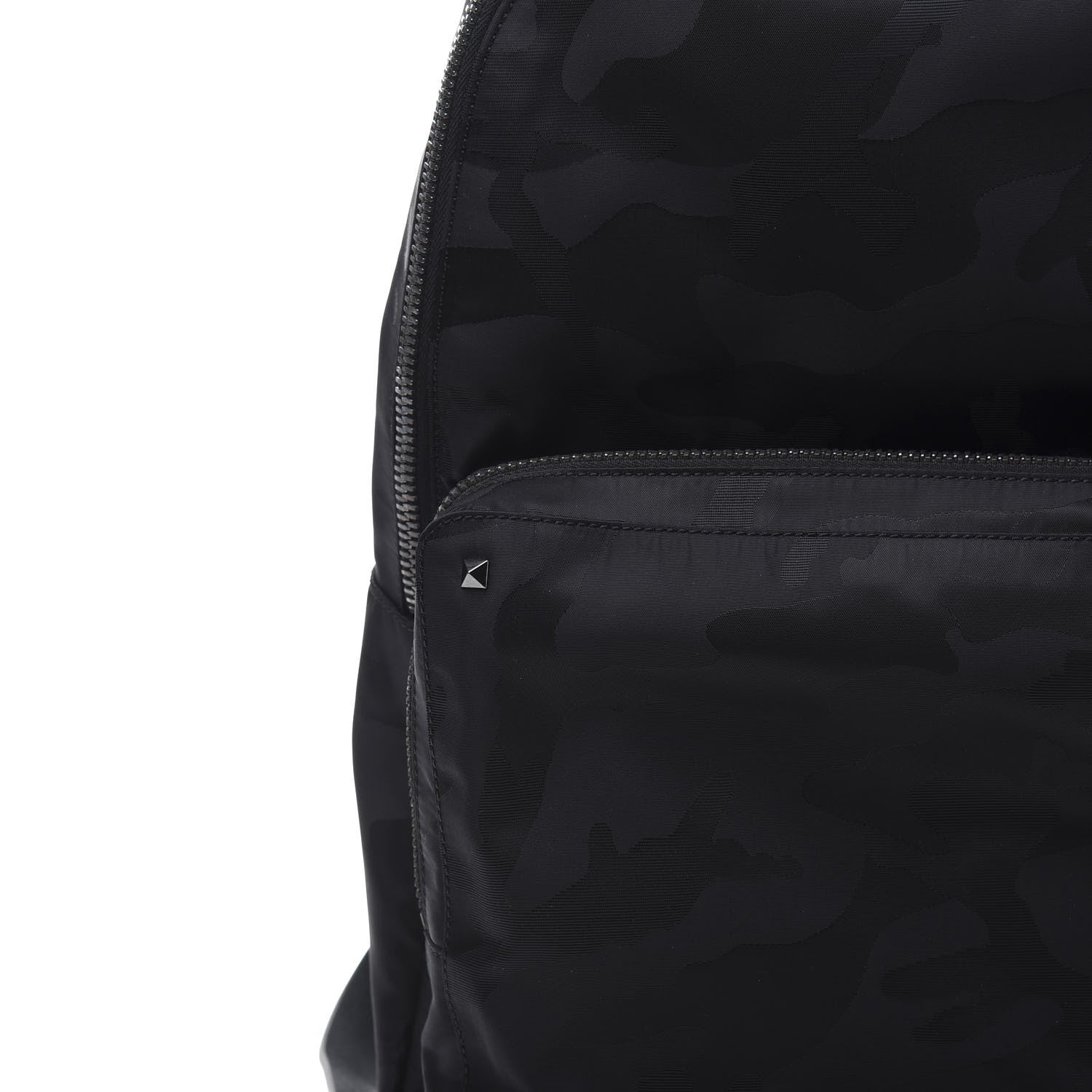 Valentino Garavani Nylon Camouflage Backpack Black 7 of 10