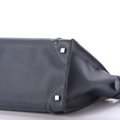 Celine Drummed Calfskin Mini Luggage Orage 7 of 10