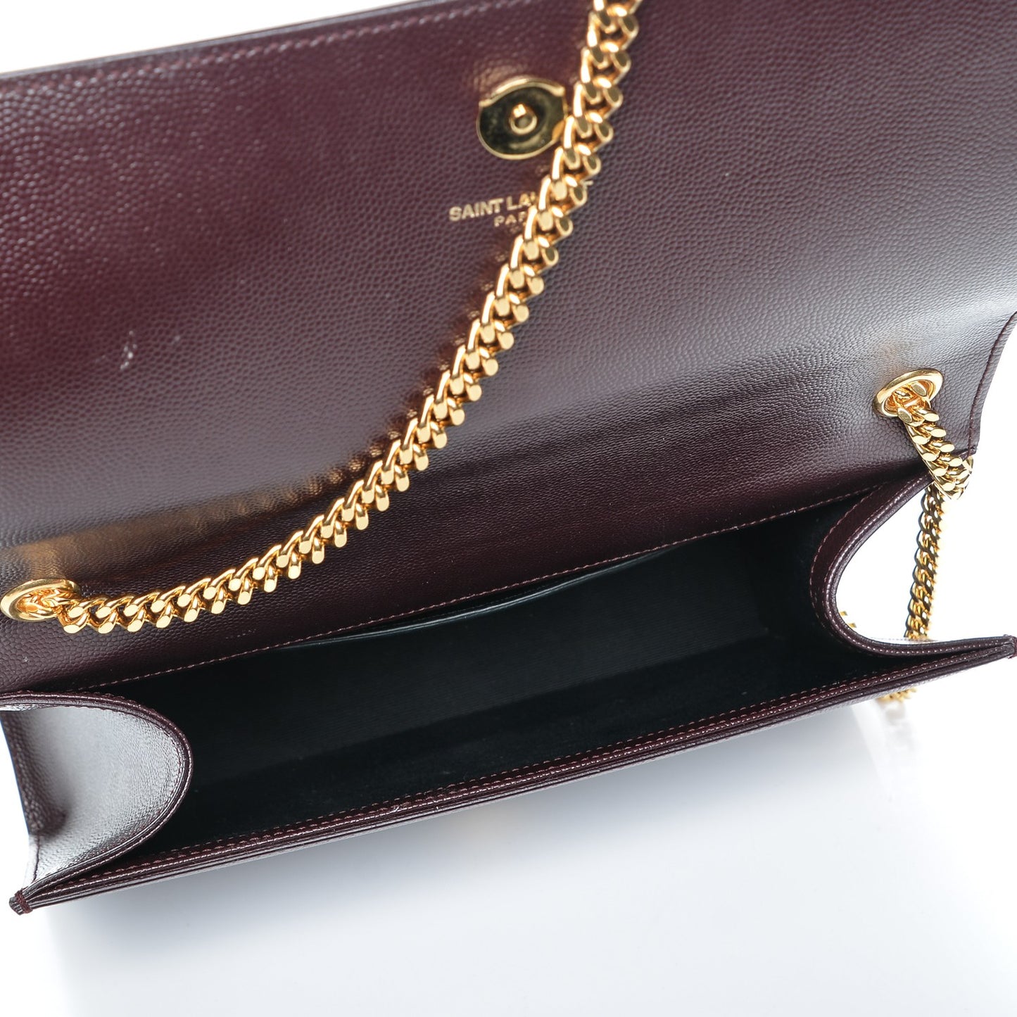 Grain De Poudre Medium Classic Monogram Kate Satchel Amaranto