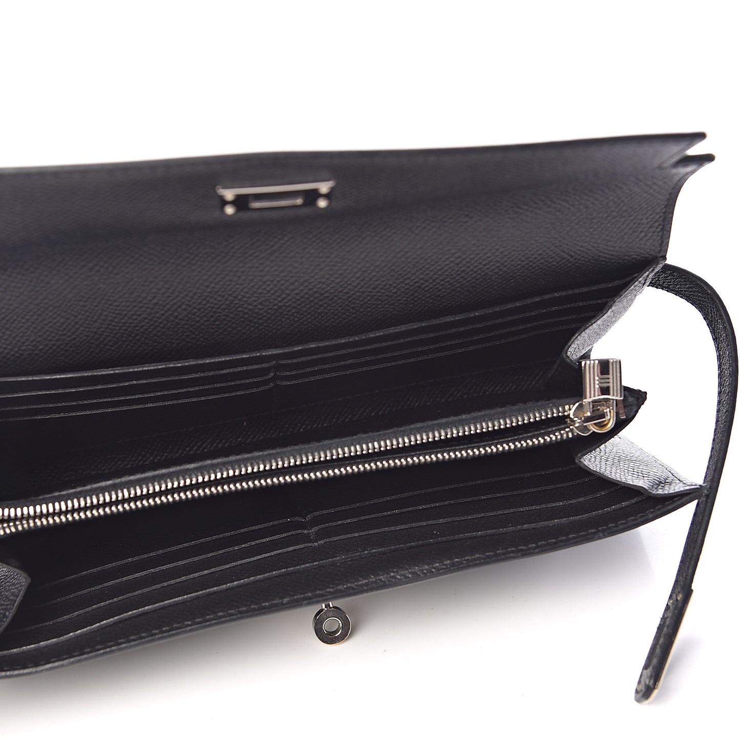 Epsom Kelly Longue Wallet Black