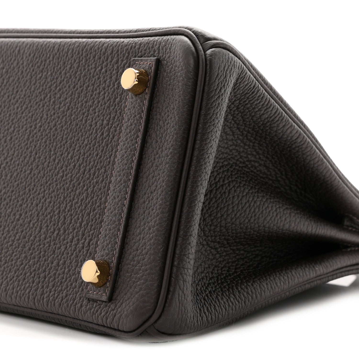 Hermes Togo Birkin 25 Bai Brun 10 of 11