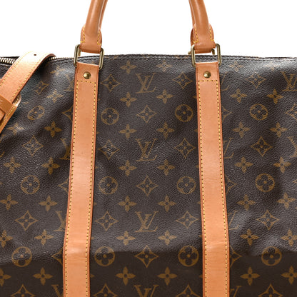 Louis Vuitton Monogram Keepall Bandouliere 55 7 of 10