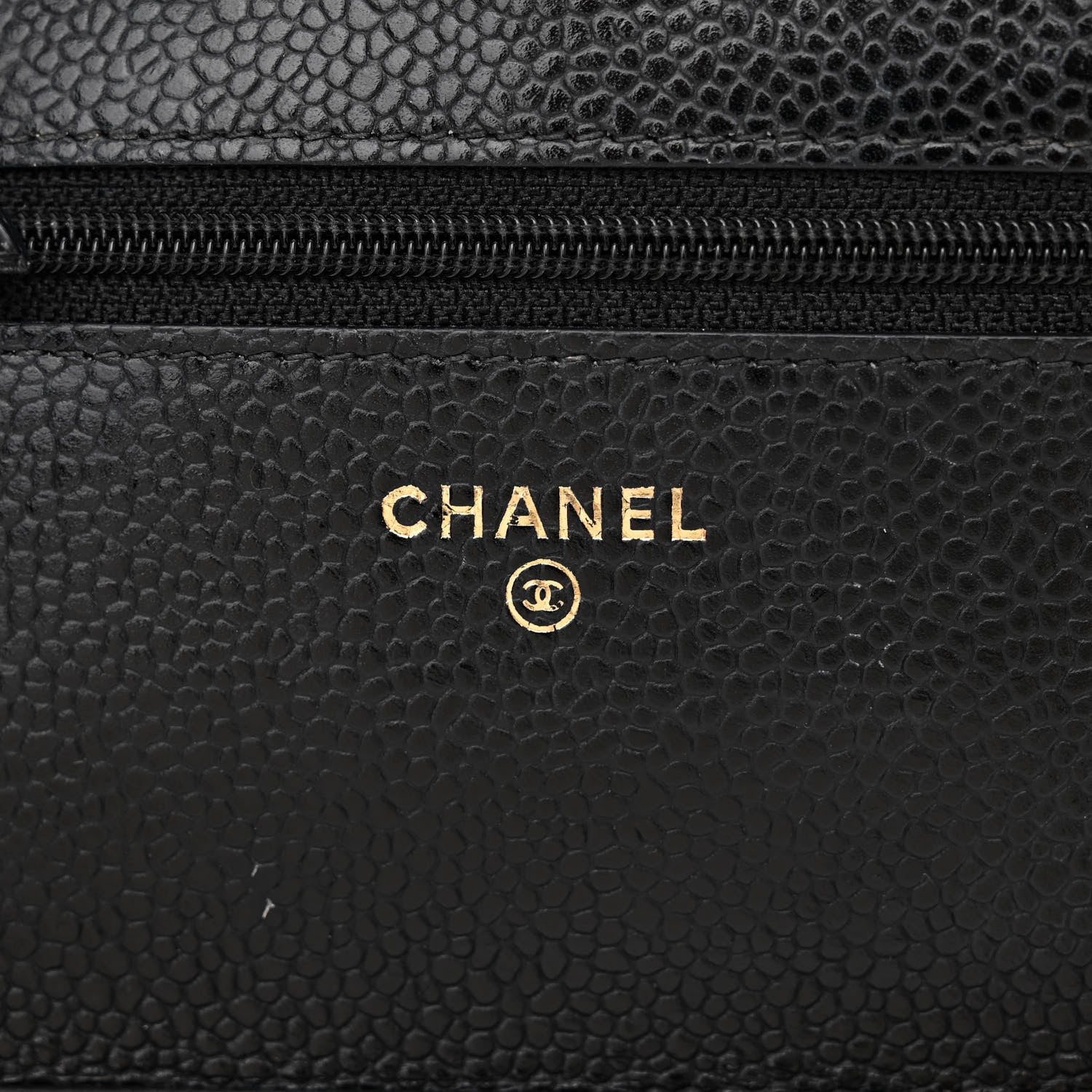 Chanel Caviar Quilted Wallet on Chain WOC Black 6 of 11