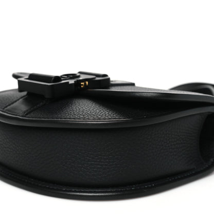 Christian Dior Grained Calfskin Mini Gallop Bag With Strap Black 10 of 10