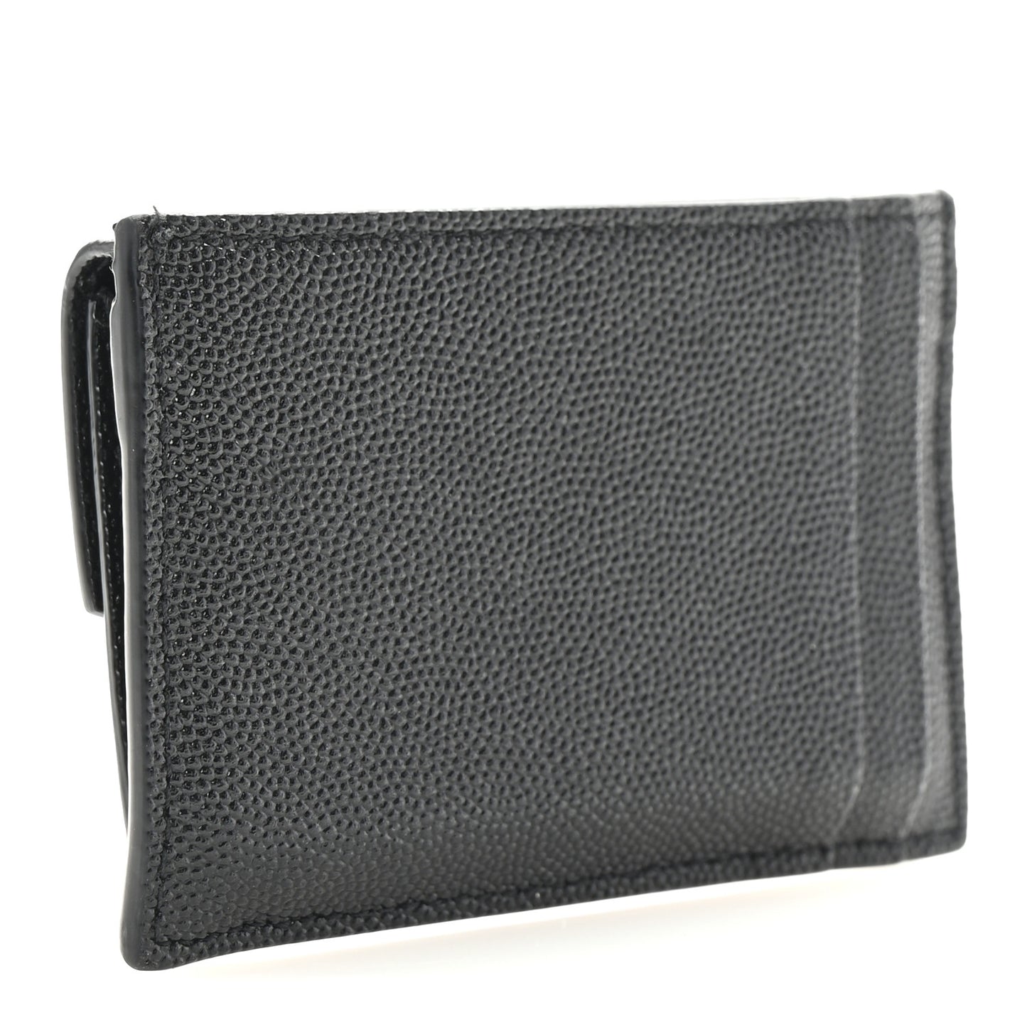 Grain De Poudre Uptown Monogram Card Case Black