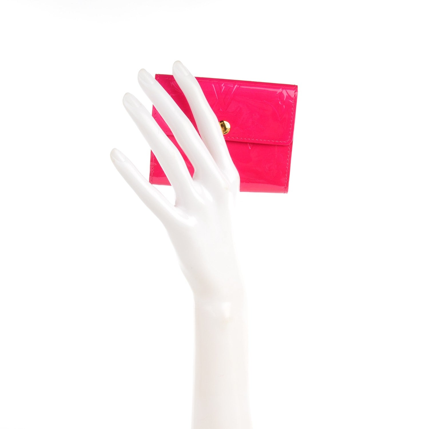 Louis Vuitton Vernis Ludlow Wallet Rose Pop 2 of 7
