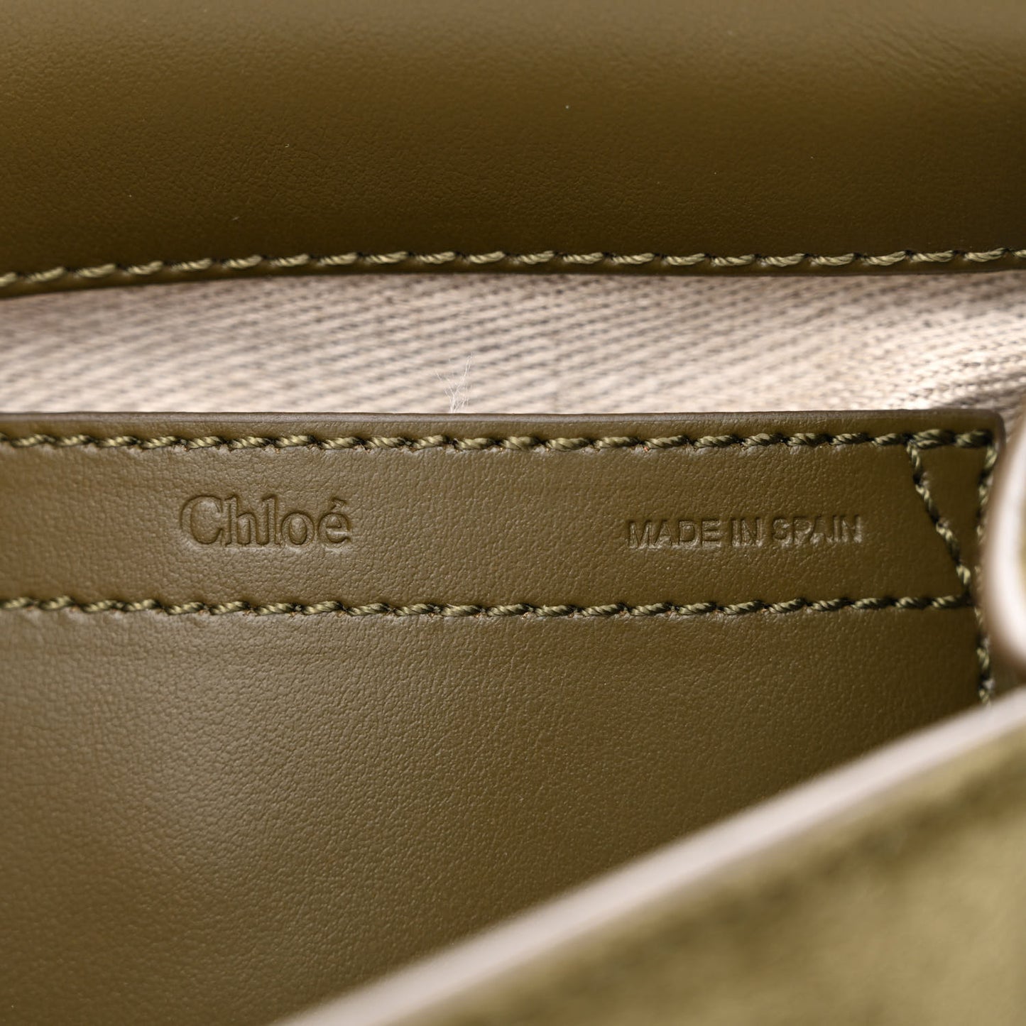 Suede Calfskin Small Marcie Saddle Bag Deep Olive