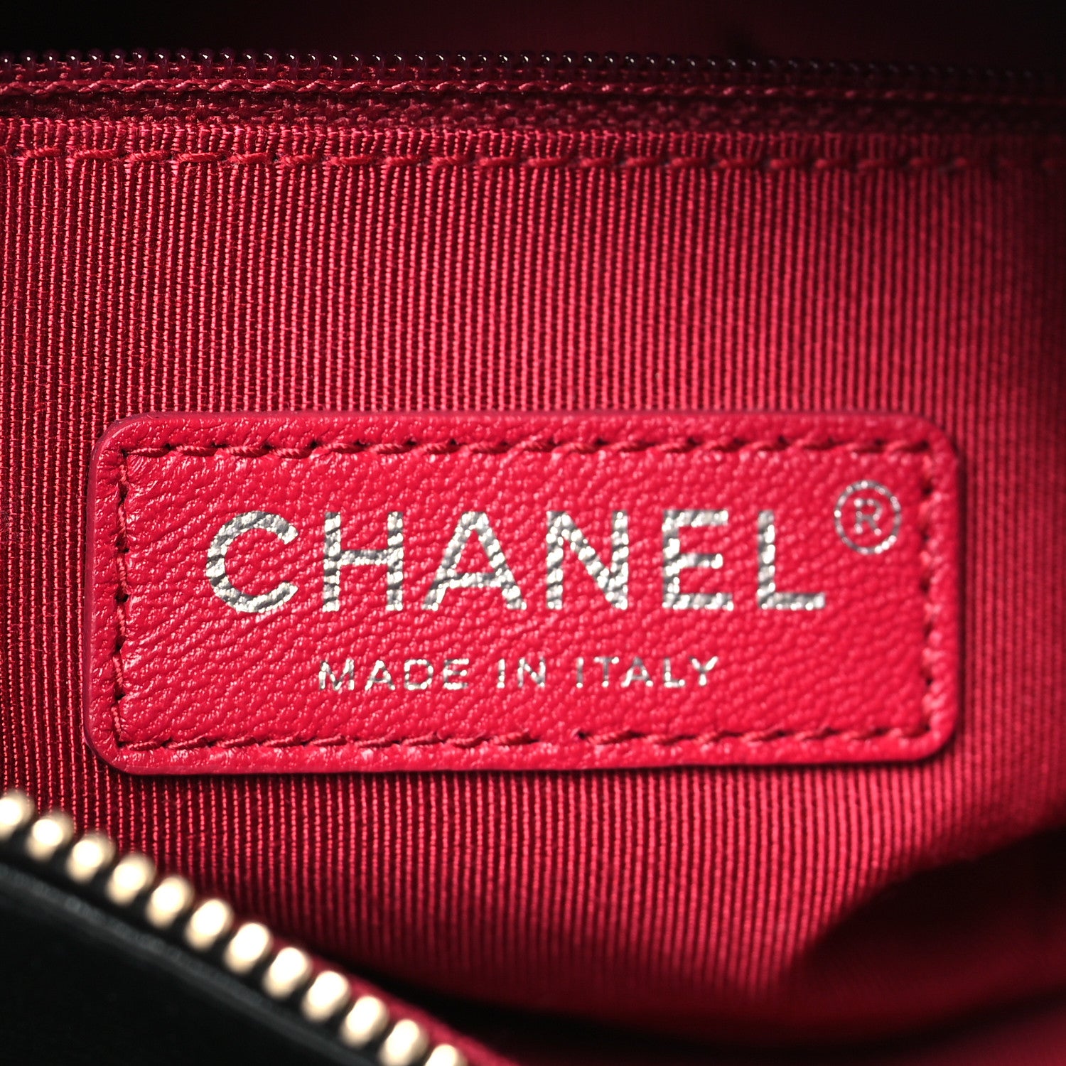 Chanel Aged Calfskin Quilted Small Gabrielle Hobo Black 6 of 10