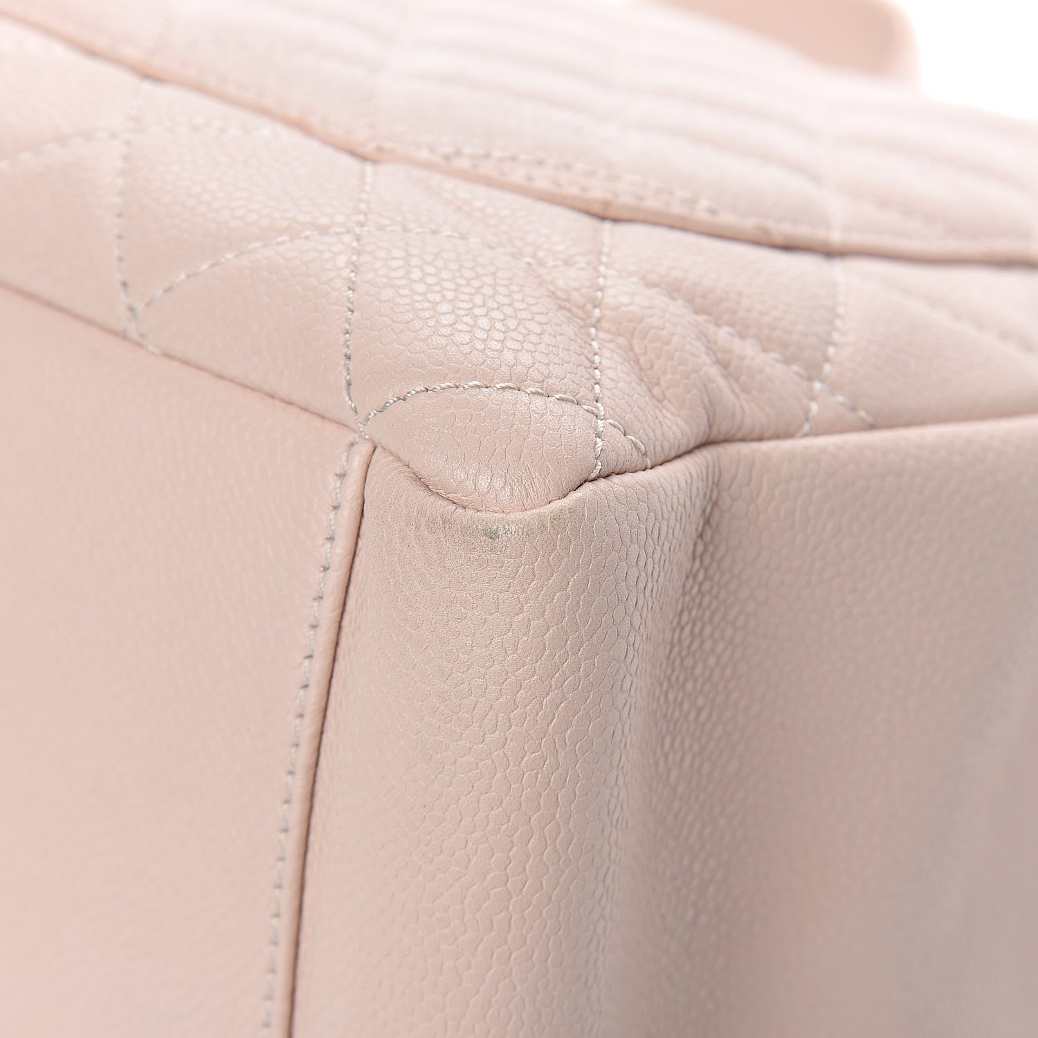 Chanel Caviar Quilted Grand Shopping Tote GST Light Pink 11 of 11