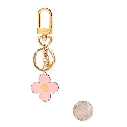 Louis Vuitton Monogram Blooming Flowers BB Bag Charm Key Holder Pink 2 of 5