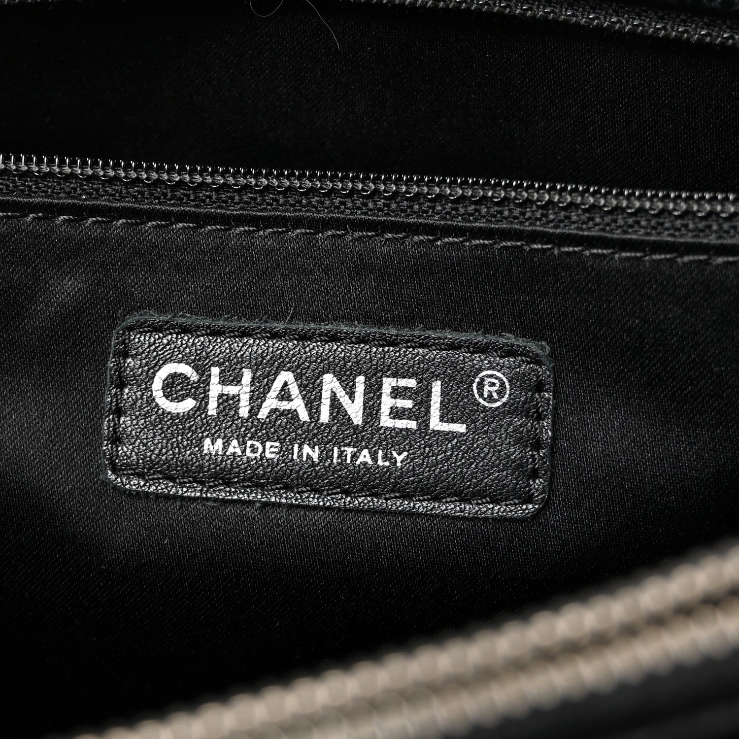 Chanel Caviar Quilted Grand Shopping Tote GST Black 6 of 10