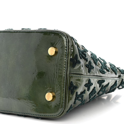 Louis Vuitton Patent Lambskin Fascination Lockit Vert Fonce 9 of 9