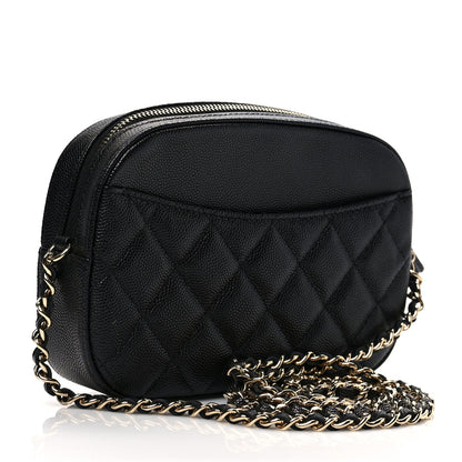 Chanel Caviar Quilted Vanity With Chain Black 3 of 8