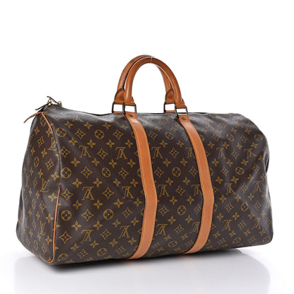 Louis Vuitton Monogram Keepall 50 3 of 13